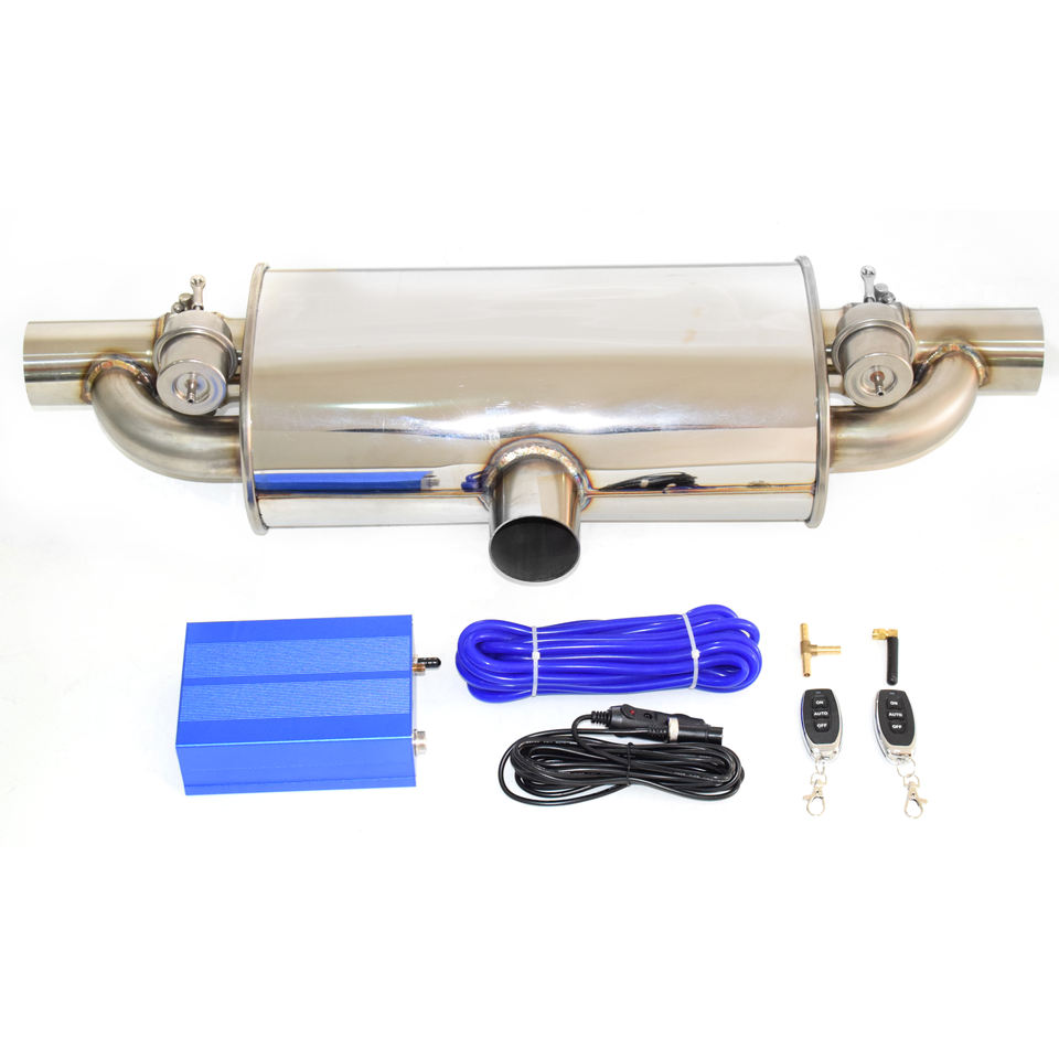 Universal Valved Exhaust Muffler - Remote Control | Valved Muffler & Sport Muffler — photo 4