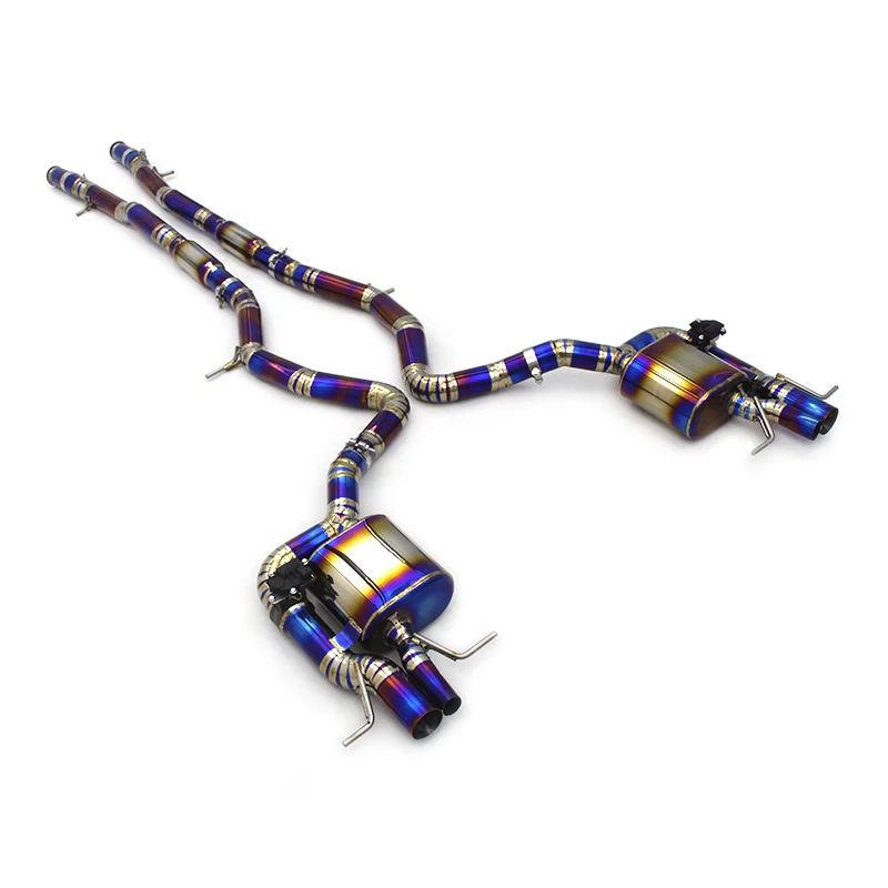 Valvetronic Catback For Mercedes-benz S550/s63/s500 Amg W222 4.7t 5.5t Four-door 2014-2019 Titanium