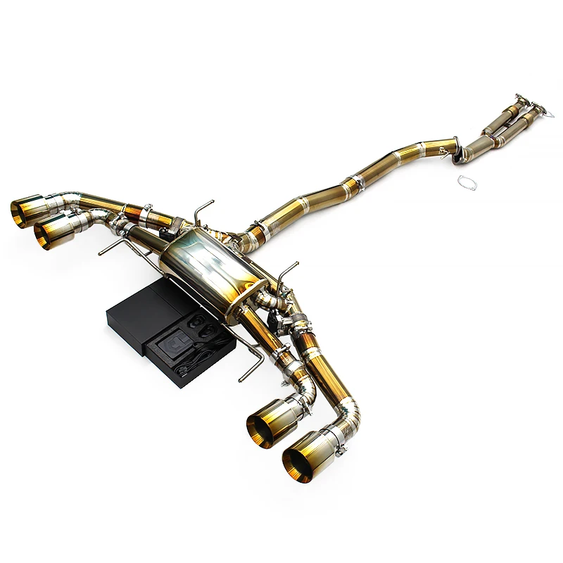 Valvetronic Muffler Exhaust Pipes For Nissan Gtr/gt-r R35 3.8tt 2008-2023 Titanium Plug And Play
