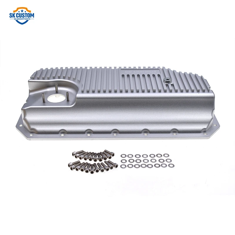 Vw Audi Porsche 3.0l 2022 2023 Ea837 Gen4 Oil Pan Forged Aluminum Alloy Cnc Engine Oil Pan