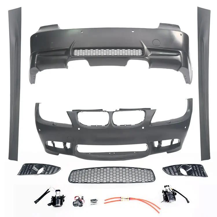 Wholesale Car Accessories Front Rear Bumper 2006-2011 PP Material for BMW E90 M3 Body Kit