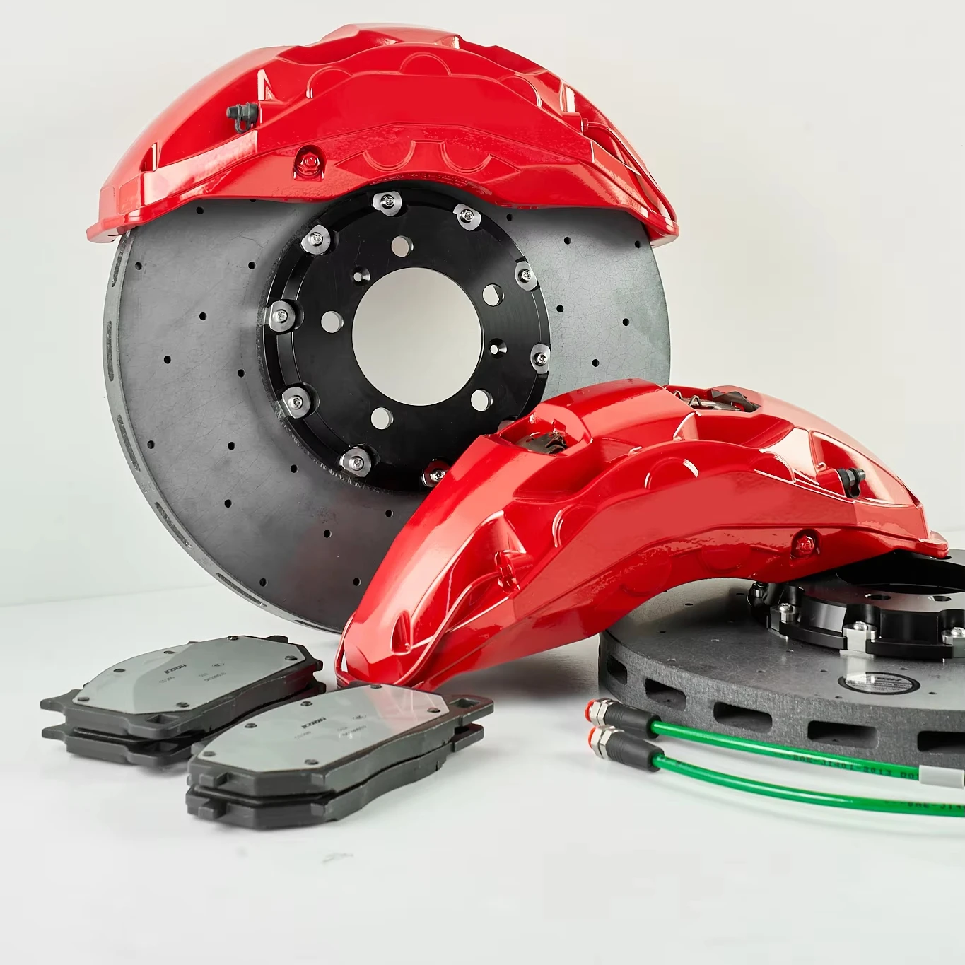Wholesale Hot Sale Auto Part Ceramic Rotor 10pot Brake Caliper Kit For Porsche Tycan 971 911 718