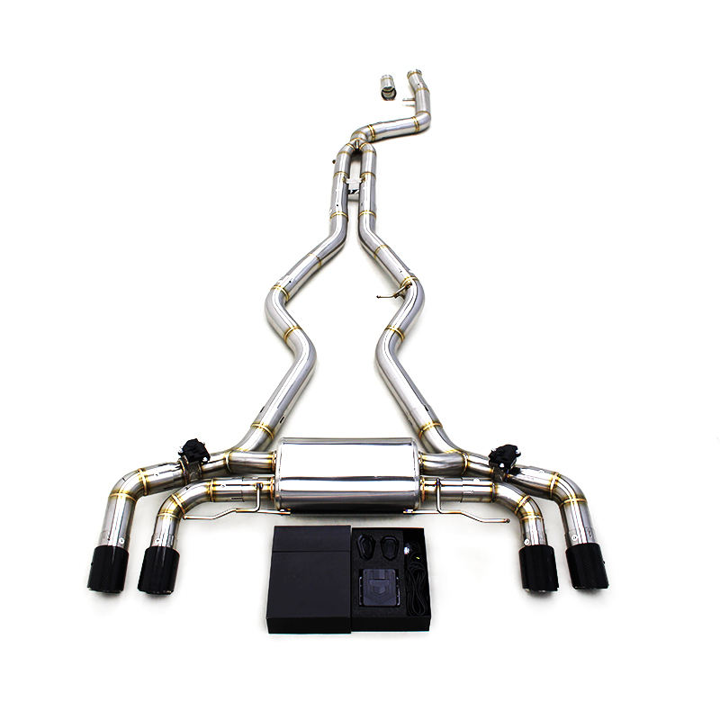 YD Valvetronic Catback Exhaust for BMW G20/G22/G26 M340i/M440i Valved Sport Exhaust System Stainless Steel Exhaust Pipe with OPF