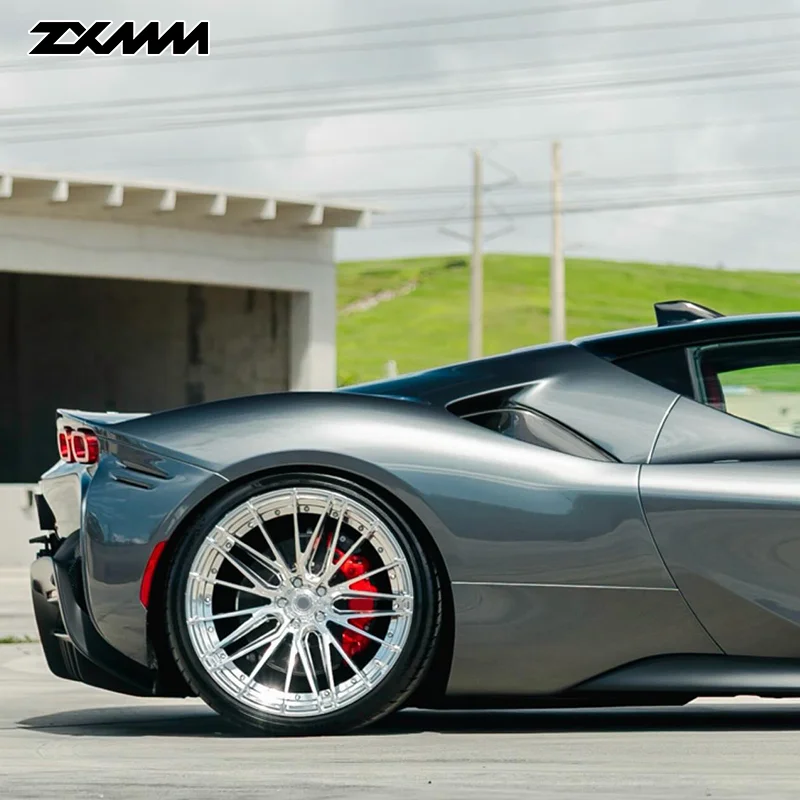 Zxmm Chain Lock 2-pieces Structure 19 20 21 22 24 26 Inch 5*114.3 5*120 Forged Wheels 458 990 For Rs3 Rs4 F30 F52 Maclaren 720s