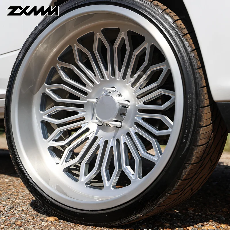 Zxmm Custom Super Forged Wheel 20x10 22x10 24x12 26x14 For F250 F350 20 22 24 26 Inch Pickup Truck Wheel